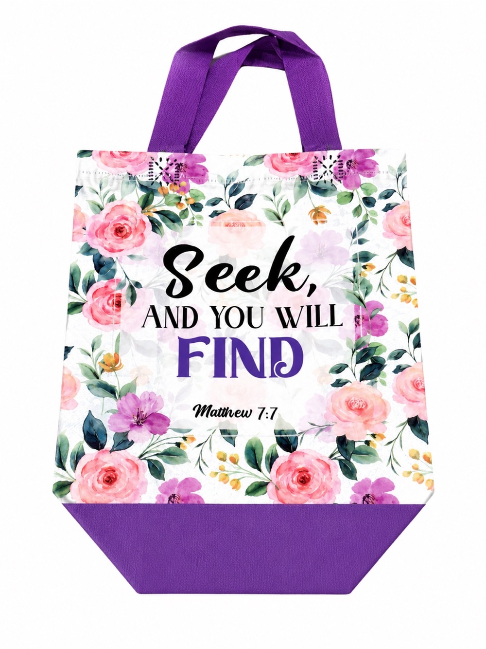 Bible Verse Tote Bags PICK ONE - Picture 3 of 5
